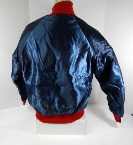 1990'lar Boise Hawks 20 Oyun Kullanılmış Mavi Isınma Ceketi DP40541 - Oyun Kullanılmış MLB Formaları