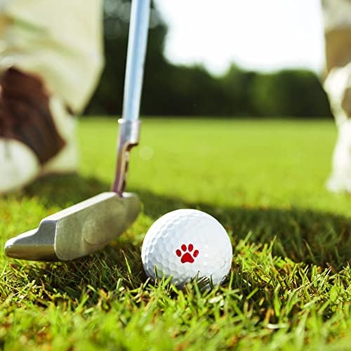 Golf Topu Damga İşaretleyici w/Kordon / Kalıcı ve leke Geçirmez Golf Topu işaretleyici Damga / Gülağacı ve Alüminyum