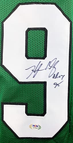 Hugh Douglas imzalı imzalı yazılı forma NFL New York Jets PSA COA