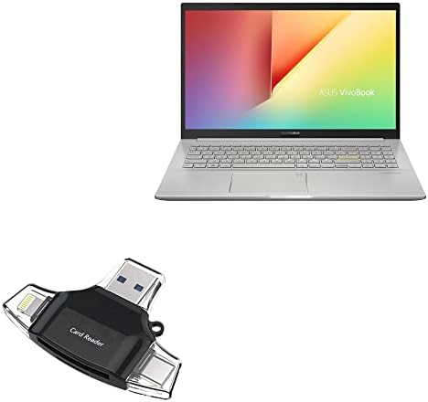 ASUS VivoBook 15 (F513IA) ile Uyumlu BoxWave Akıllı Cihaz (Boxwave'den Akıllı Cihaz) - AllReader SD Kart Okuyucu,