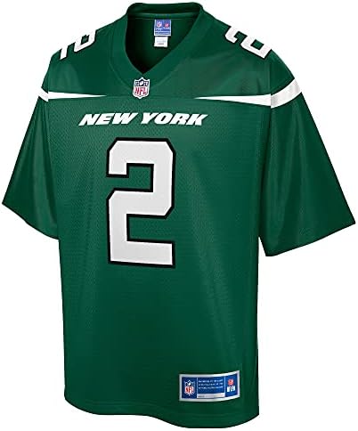 NFL PRO LİNE Erkekler Zach Wilson Gotham Yeşil New York Jetleri Forması
