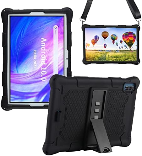 HminSen Kılıf Blackview için Tab 12 / Winsing 10.1 inç Android Tablet, silikon Kapak ile Uyumlu Vastking KingPad K10,