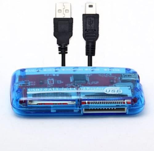 [3 Paket] eTECH Koleksiyonu USB 2.0 Hepsi Bir Arada Bellek Kart okuyucu / Yazıcı - destek SD / SDHC (sdxc'yi desteklemez)