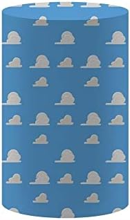 KOKPON Mavi Gökyüzü Beyaz Bulutlar Silindir Kaide Kapakları Çocuk Hikayesi Parti Süslemeleri ayaklı kapak Bebek Duş