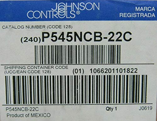 Johnson Controls P545NCB-22C Motor Yağı Kontrolü, Elektronik, 15 Psı