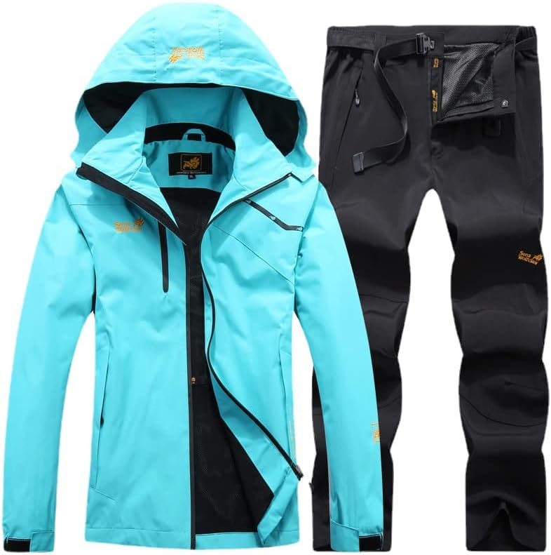 Kış Eşofman Açık Takım Elbise Kamp Rüzgar Geçirmez Kayak Yürüyüş Yumuşak kaplama ceketler Spor Sıcak Tutmak Koşu Setleri