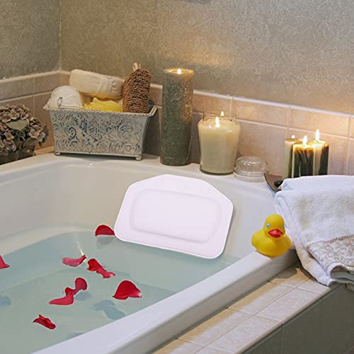 Beaupretty Yumuşak Yastıklar Banyo Yastık Küvet Yastık Küvet Yastık Spa Yastık Banyo Aksesuarları için Vantuz ile