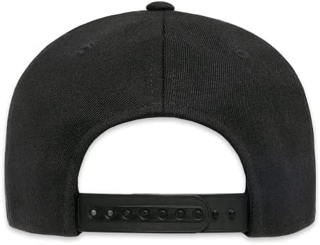 Erkekler Kadınlar için Negi Siyah Snapback Kamyon Şoförü Şapkaları, Düz Kenarlı Şapka