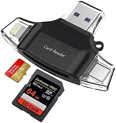 BoxWave Akıllı Gadget ile Uyumlu Lilliput PC - 1010-AllReader USB kart okuyucu, microSD kart okuyucu SD Kompakt USB