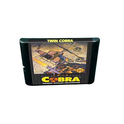 Aditi İkiz Cobra-Genesis MegaDrive Konsolu İçin 16 bitlik MD Oyunları Kartuş