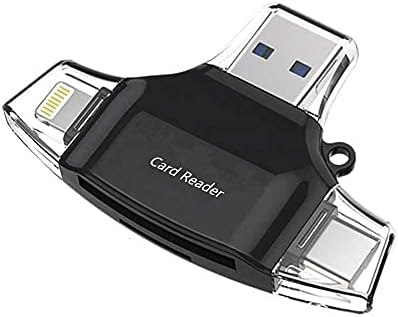 BoxWave Akıllı Gadget ile Uyumlu Canon EOS R7-AllReader USB kart okuyucu, microSD kart okuyucu SD Kompakt USB Canon