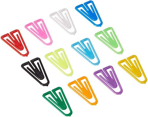 Plastiklips Ataç Orta Boy 500 Paket ÇEŞİTLİ Renkler (LP-0300)