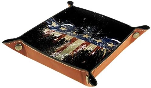 KAMYON Amerikan Bayrağı Kartal saklama kutusu Küp Sepet Kutuları Konteynerler Ofis Ev için