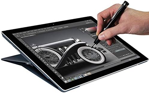 Broonel Siyah Mini İnce Nokta Dijital Aktif Stylus Kalem Acer Chromebook 14 CB3-431 14 İnç Dizüstü Bilgisayar | Acer