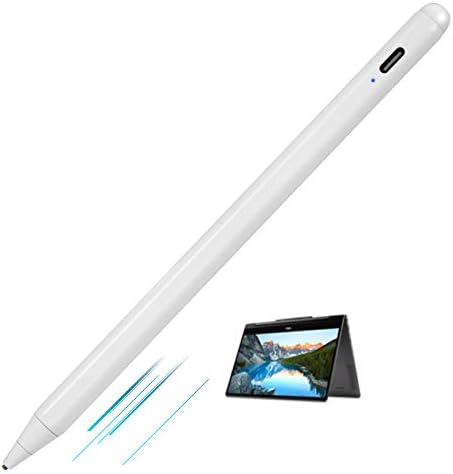 Dell Dizüstü Dokunmatik Ekran Kalemi için Aktif Stylus Dijital Kalem, Ultra İnce Uçlu Dokunmatik Kontrol ve Tip-C