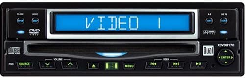 7 Motorlu LCD Monitörlü Çift XDVD8170 AM/FM/DVD Alıcısı