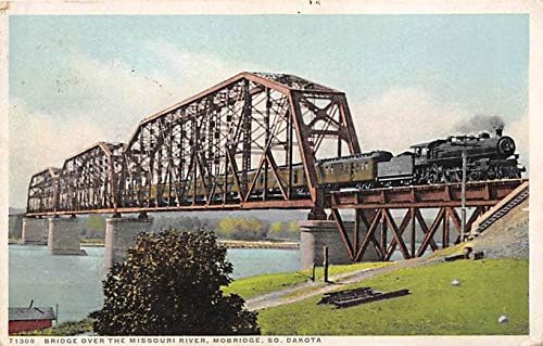 Köprü Missouri Nehri Mobridge, Güney Dakota SD Kartpostallar