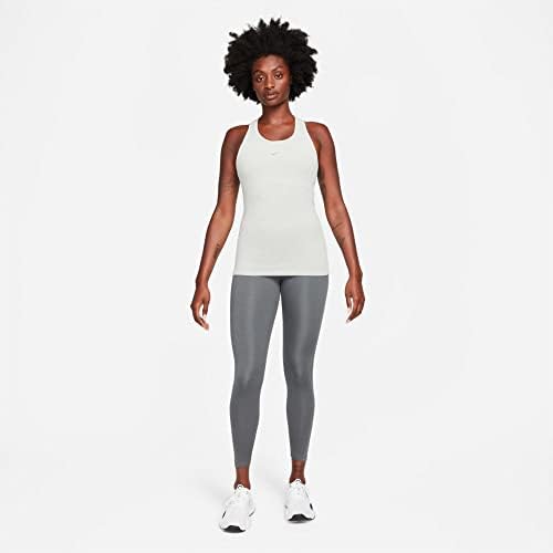 Nike Kadın Dri-FİT ADV Aura Slim-Fit Kolsuz Bluz (Duman Grisi) Beden Küçük