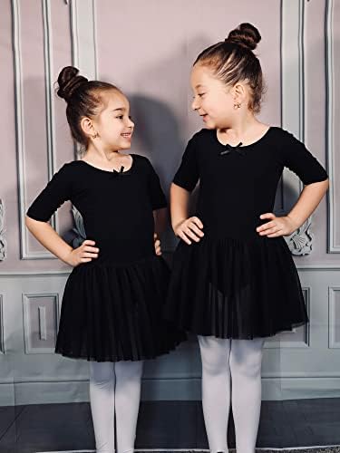 Kızlar için Stelle Bale Mayoları Tutu Dans Kıyafetleri Elbise Balerin Sparkly Etekli Leotard (Toddler / Küçük Çocuk